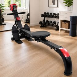 Folding Rowing Machine with LCD Display