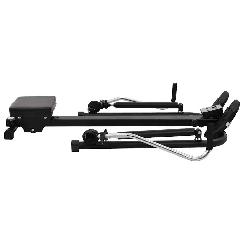 Rowing Machine 5 Level Hydraulic Resistance Home Cardio Fitness Rower Compact
