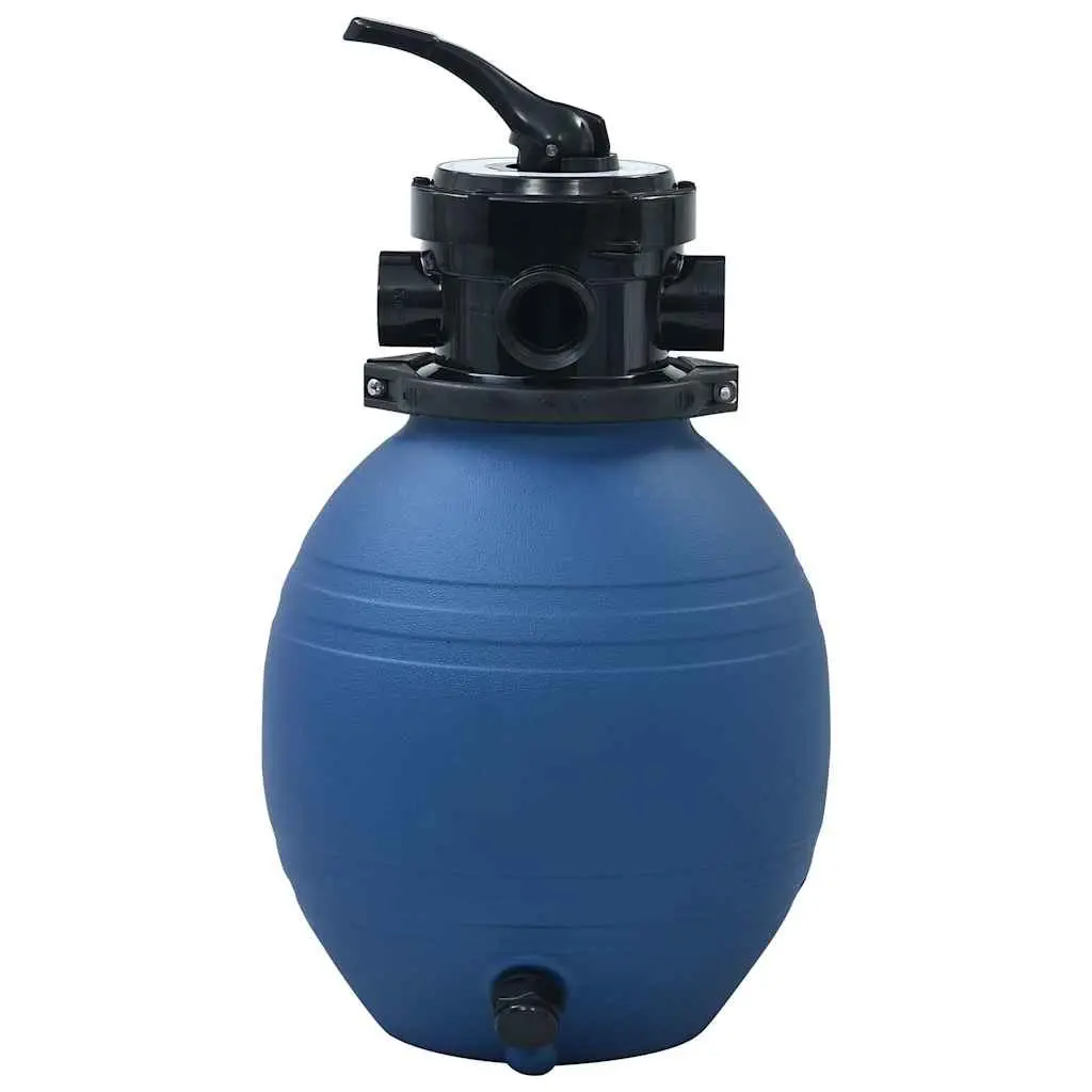 Pool Sand Filter 300mm Durable Construction 7m³/h Flow 4 Position Valve Water Purification System