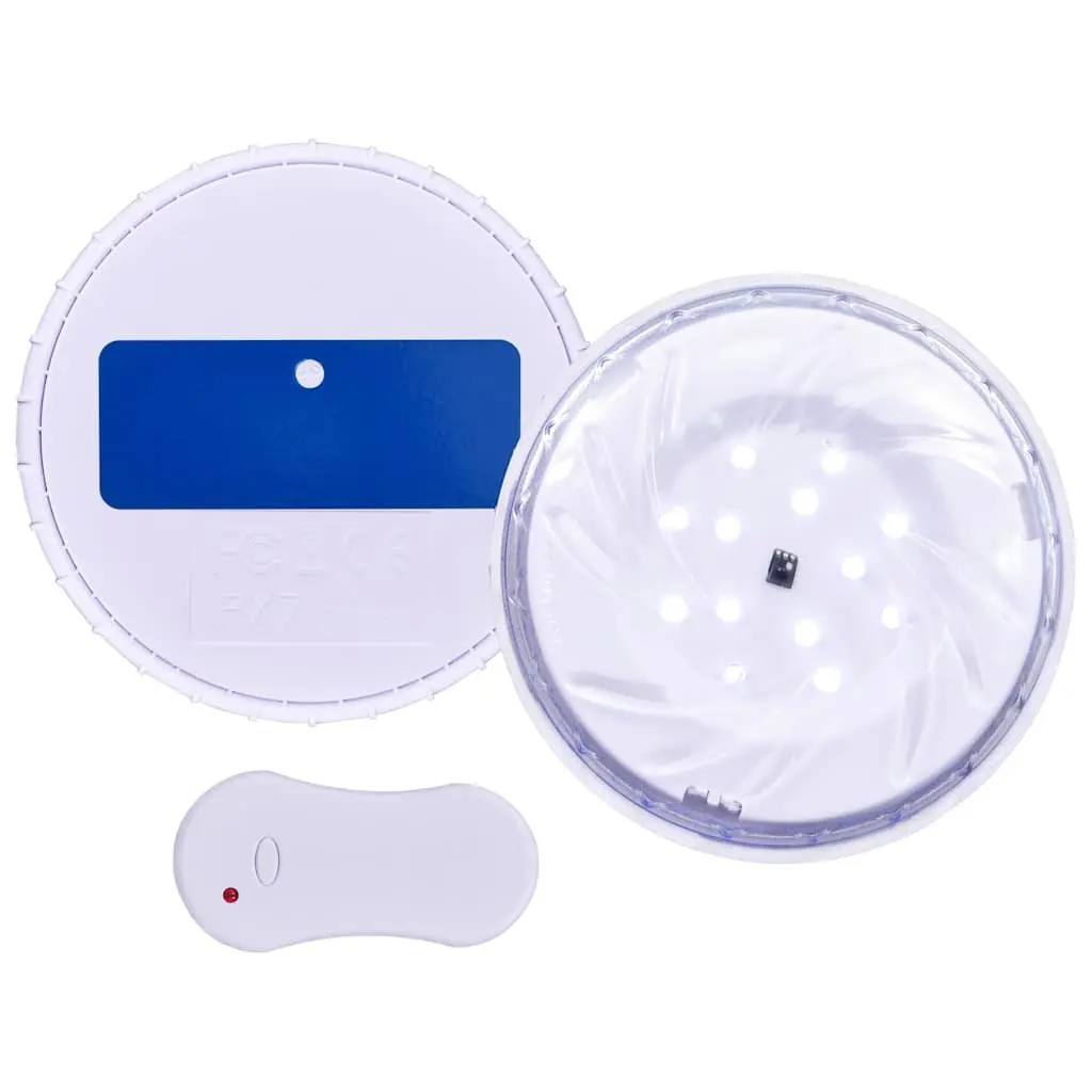 Submersible Floating Pool LED Lamp Remote Control Light White