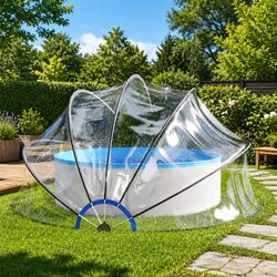 Friendly Pool Dome 440x220 cm for Your Enjoyment