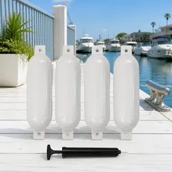 Concise Inflatable Boat Fenders – Set of 4