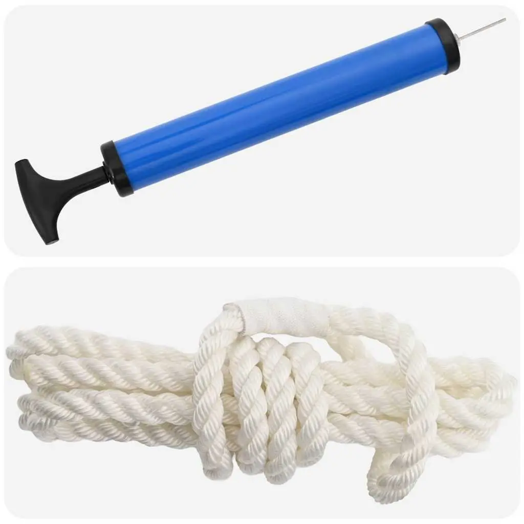 Boat Fenders White 51x14 cm Inflatable Mooring Protection Set of 4
