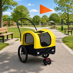 Your Companion for Pet Adventures: 2-in-1 Trailer