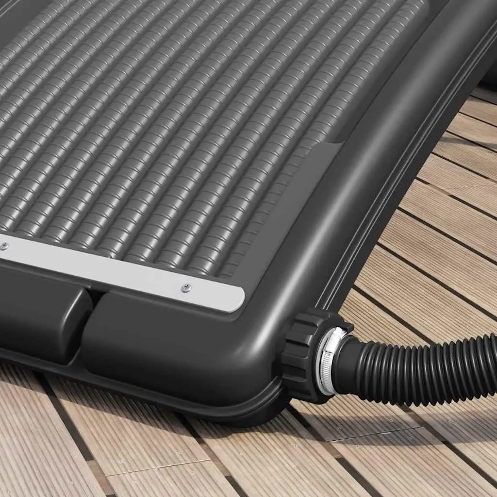Above Ground Solar Pool Heater Curved Panel Adjustable Heating System 110x65cm