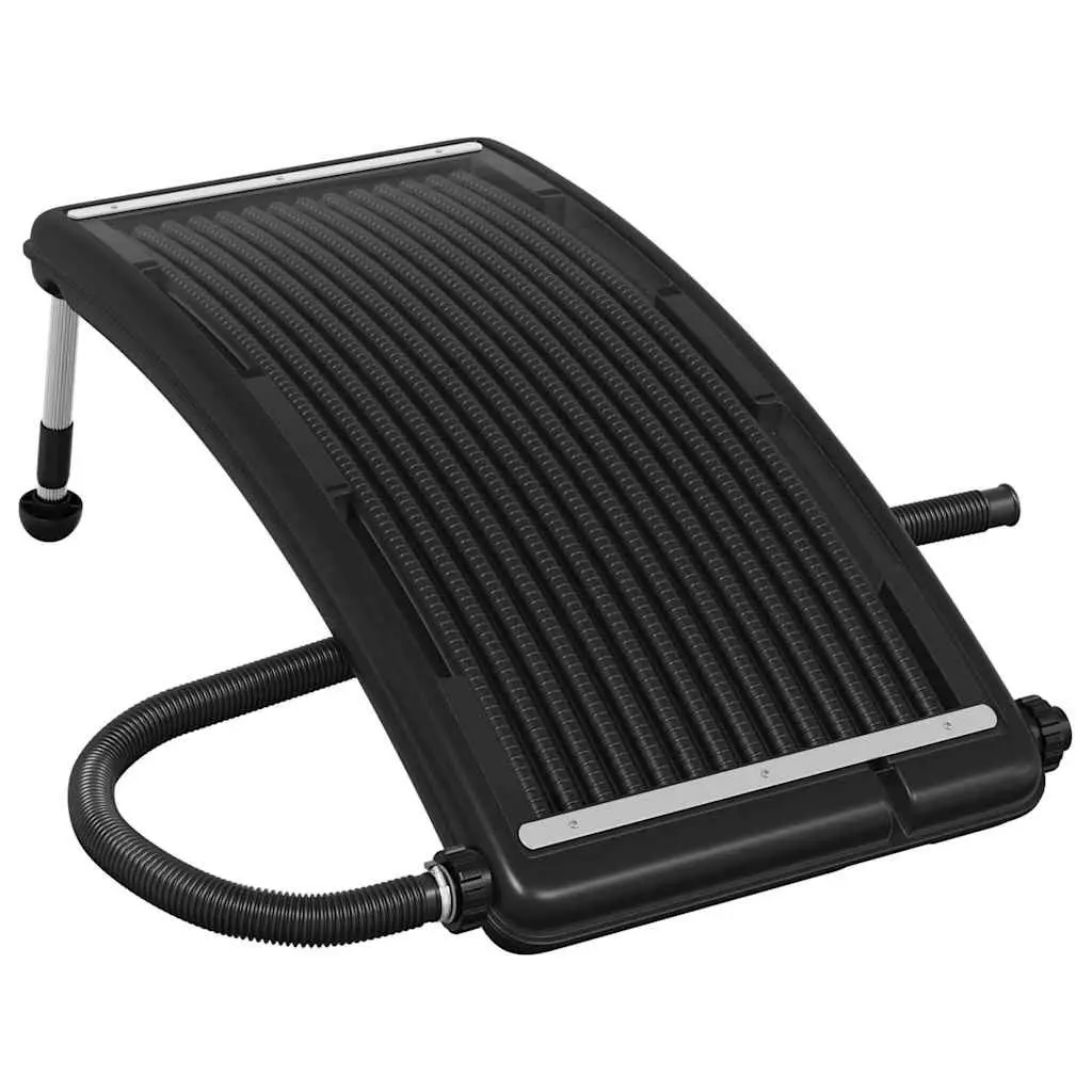 Above Ground Solar Pool Heater Curved Panel Adjustable Heating System 110x65cm