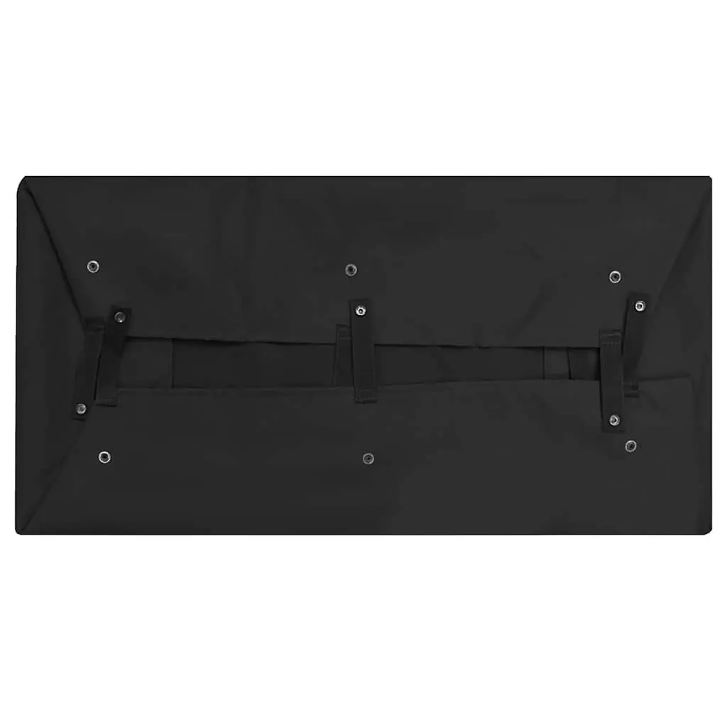 Garden Cart Liner Black 81x41x21cm Weather-Resistant Polyester Fabric Insert