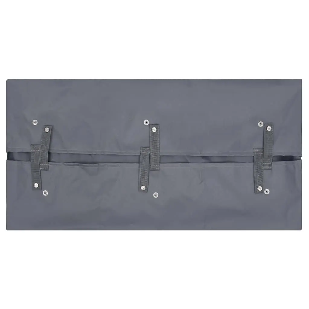 Garden Cart Liner Grey 81x41x40cm Weather-Resistant Fabric Insert