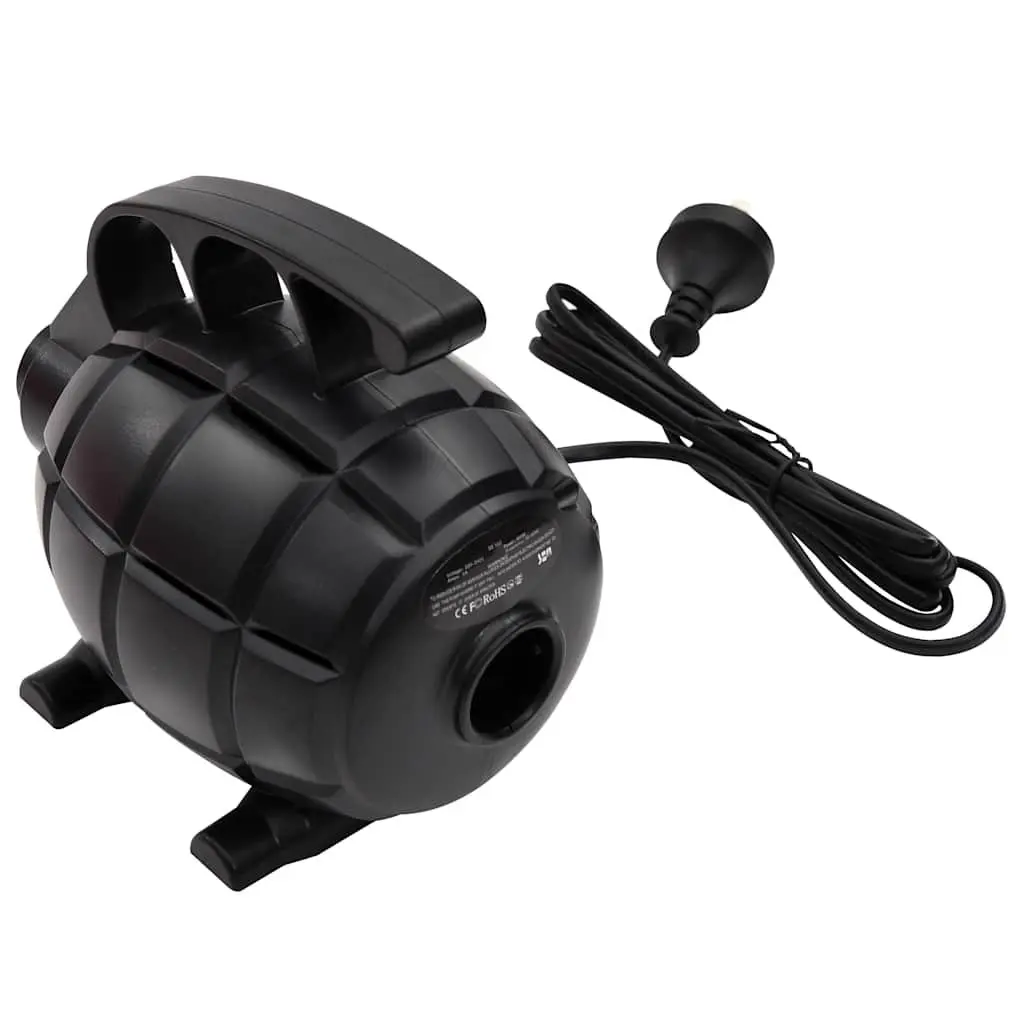 Electric Air Pump Black Compact Inflator Deflator for Yoga Mats SUP Boards Inflatables