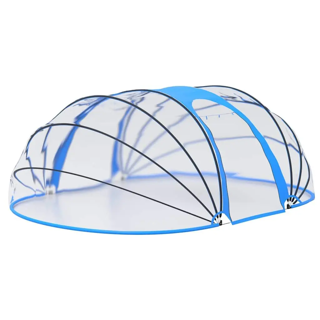 Pool Dome Blue 530x410x210cm Shelter Cover Canopy Accessory