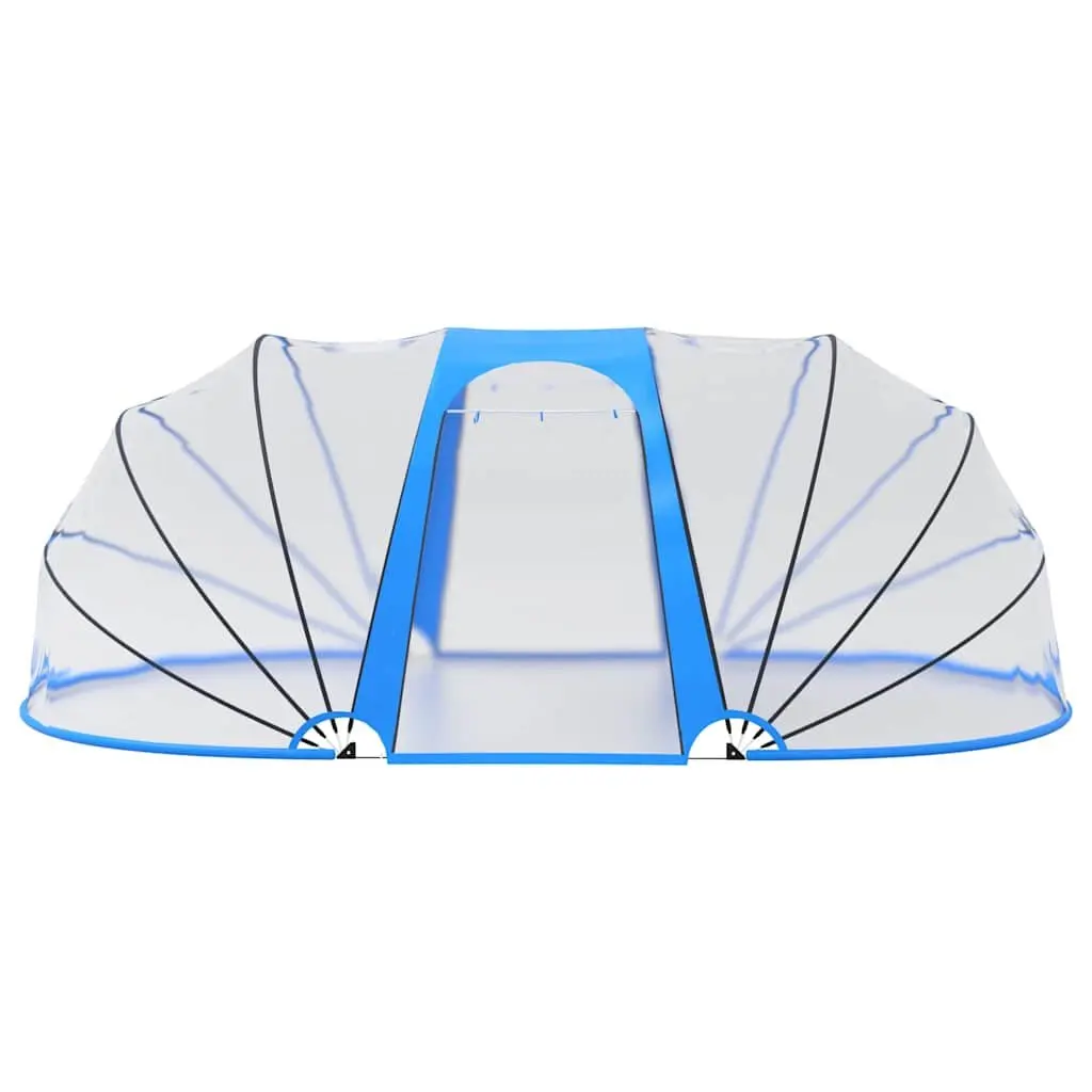 Pool Dome Blue 530x410x210cm Shelter Cover Canopy Accessory