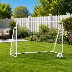 Football Goal with Weather-Resistant Net 180x90x120 cm