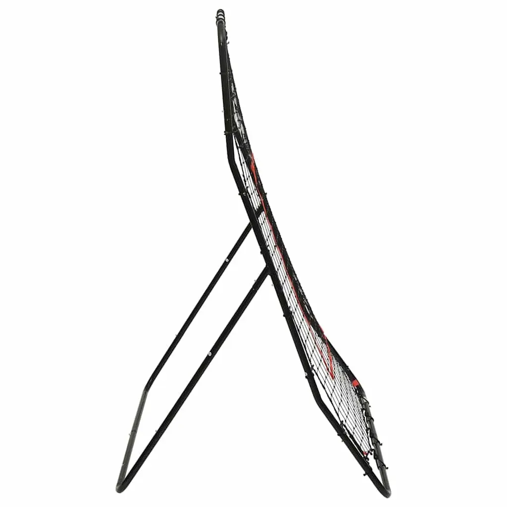 Softball Rebounder Black 88x79x137cm Steel Frame PE Net Training Equipment