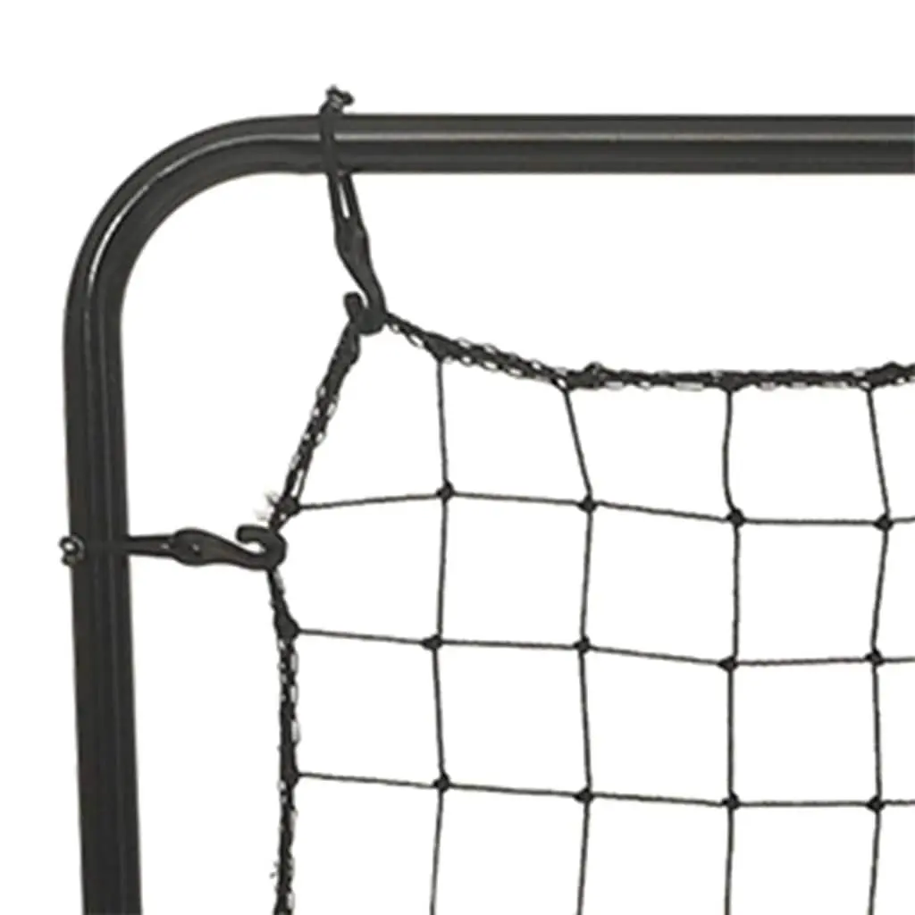 Softball Rebounder Black 88x79x137cm Steel Frame PE Net Training Equipment