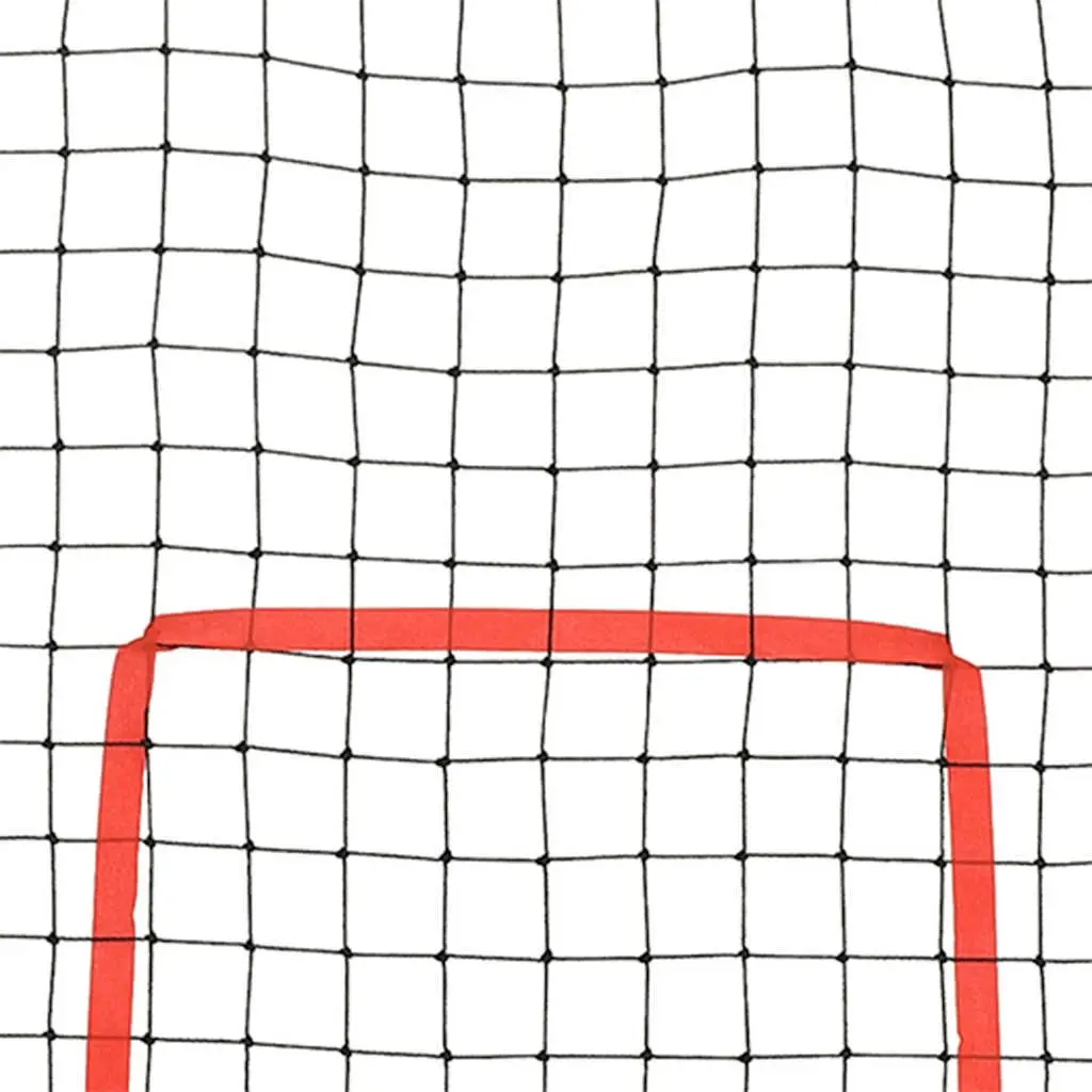 Softball Rebounder Black 88x79x137cm Steel Frame PE Net Training Equipment