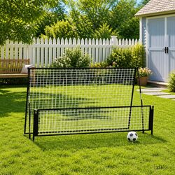 Portable Soccer Rebounder Goal for Skill Training