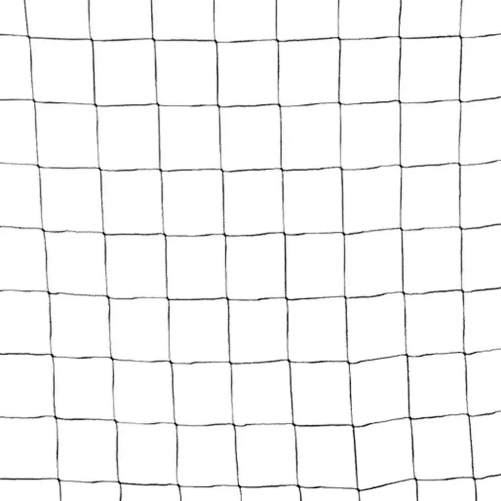 Portable Foldable Soccer Goal Black 184 x 91 x 124.5 cm Steel Frame Durable Polyester Net