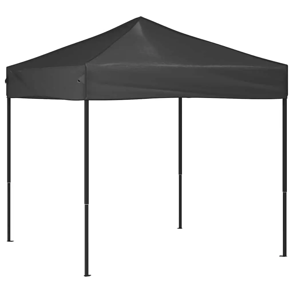 Folding Party Tent Anthracite 2x2m Portable Shelter UV Resistant Water Resistant