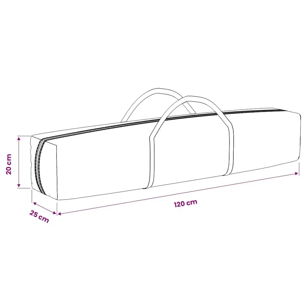 Folding Party Tent Anthracite 2x2m Outdoor Gazebo Canopy with Sidewalls