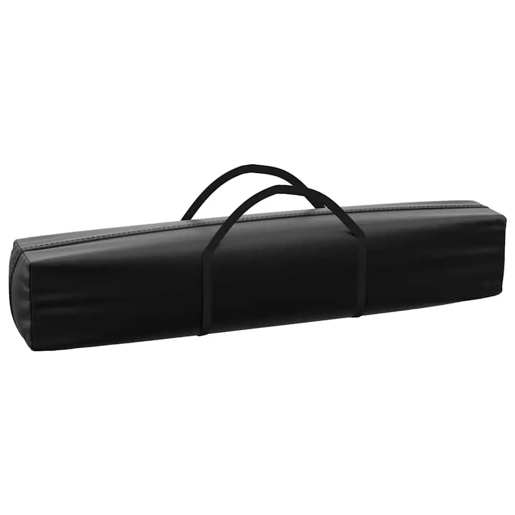 Folding Party Tent Black 2x2 m UV Resistant Water Resistant with Sidewalls