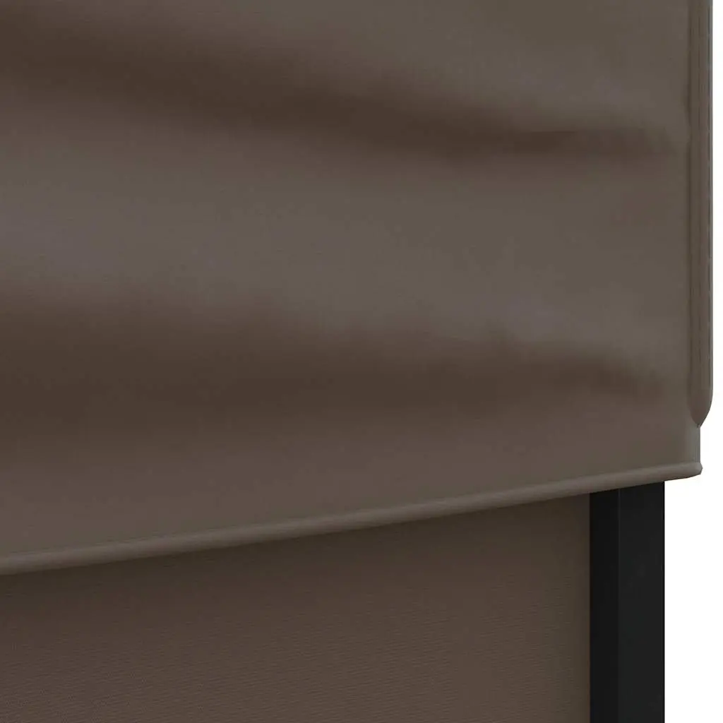 Folding Party Tent Taupe 2x2m UV Resistant Water Resistant Steel Frame
