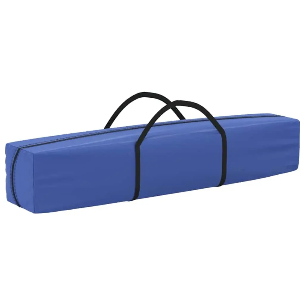 Folding Tent Blue 3x3m Outdoor Canopy Durable Steel Frame UV Resistant Water Resistant