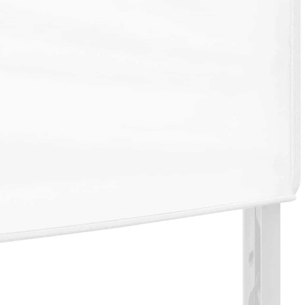 Folding Gazebo White 3x6m Outdoor Party Canopy Pavilion with Water Resistant Fabric and Steel Frame