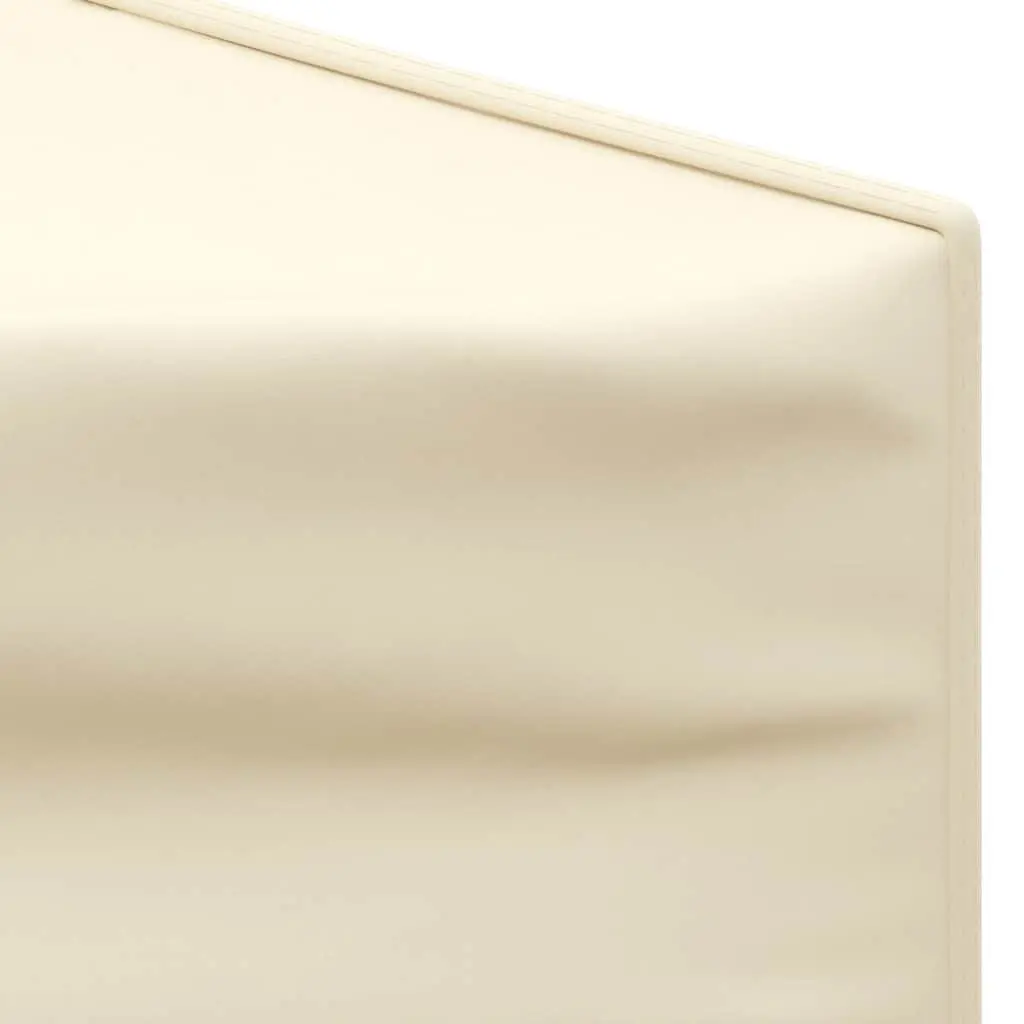 Folding Party Tent Cream 3x6 m Outdoor Gazebo with Sidewalls