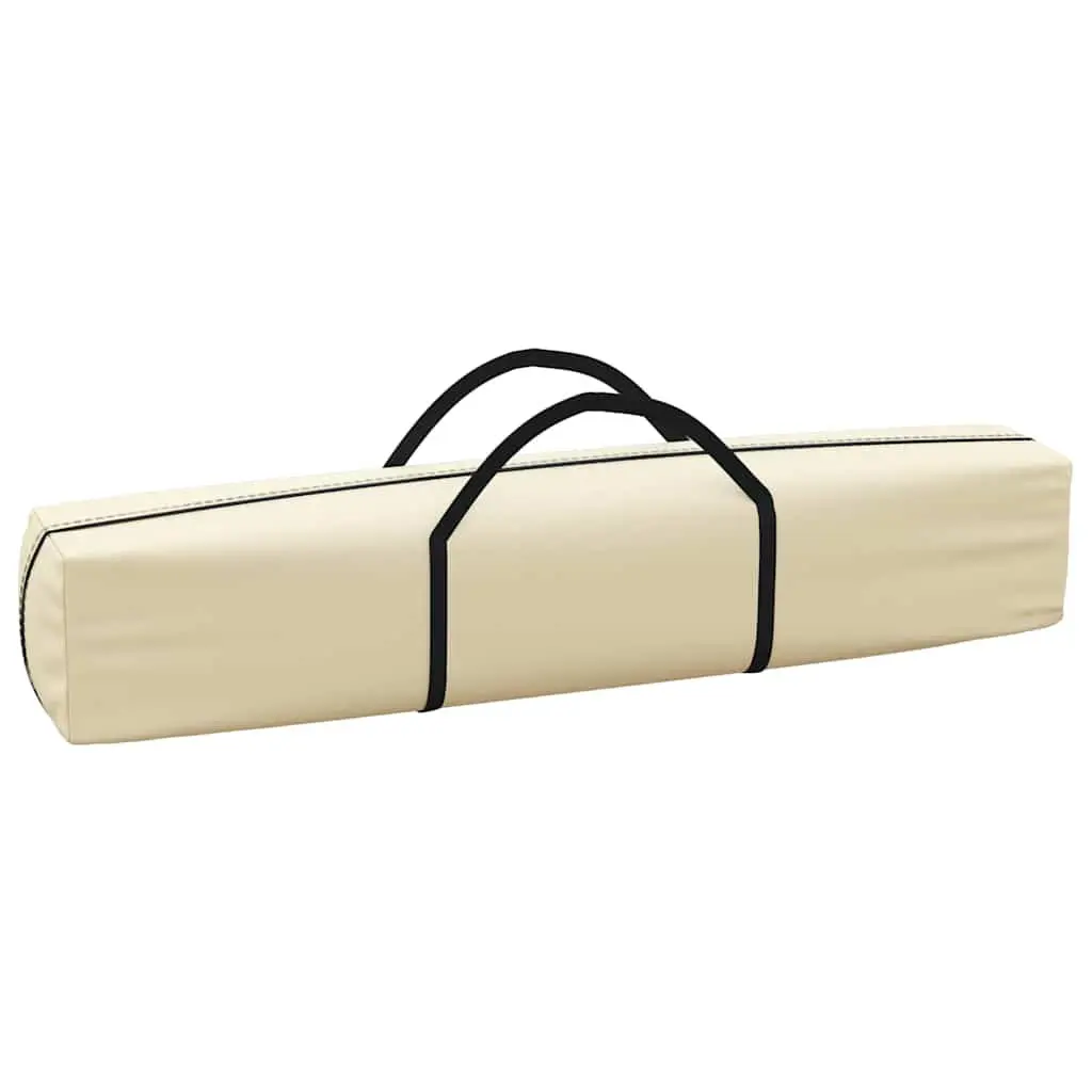 Folding Party Tent Cream 3x6 m Outdoor Gazebo with Sidewalls