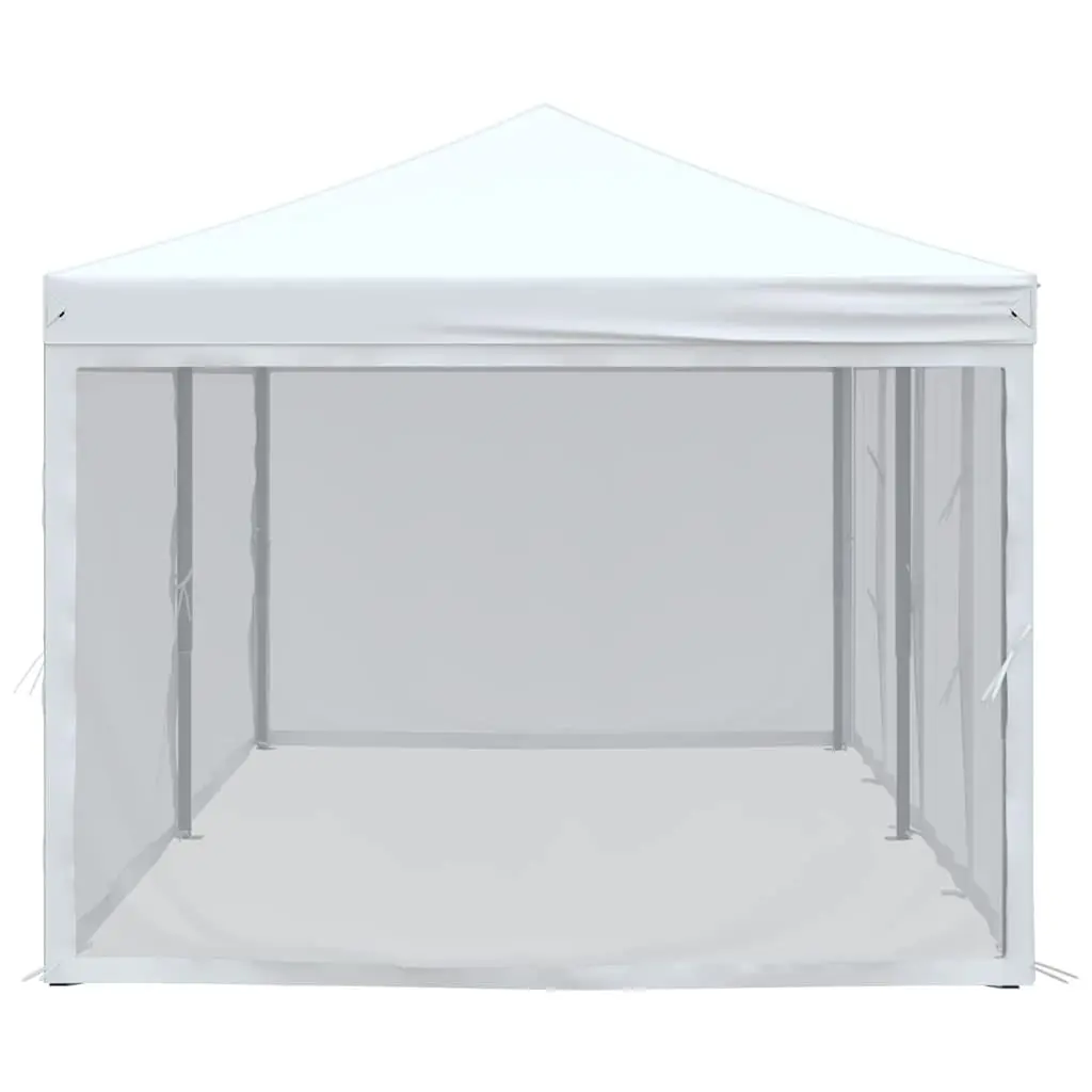 Folding Party Tent White 3x6m Outdoor Canopy with Sidewalls