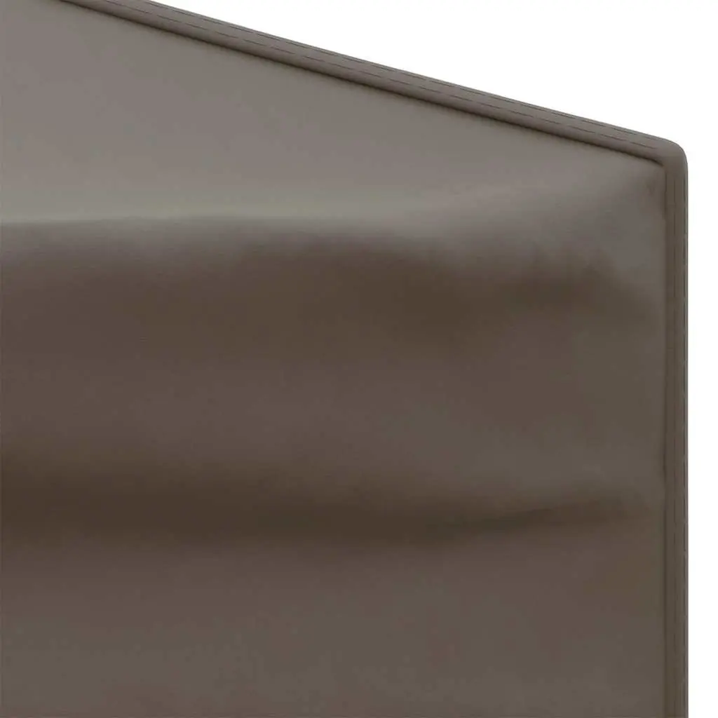Folding Party Tent Taupe 3x6 m Outdoor Canopy Gazebo with Sidewalls