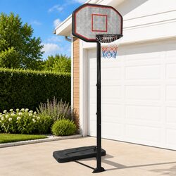 Compact Adjustable Basketball Stand Hoop 258-363 cm