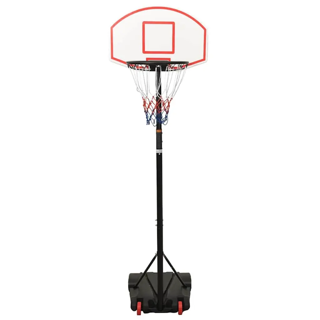 Adjustable Basketball Stand 216-250cm Portable Hoop Post Outdoor Indoor White