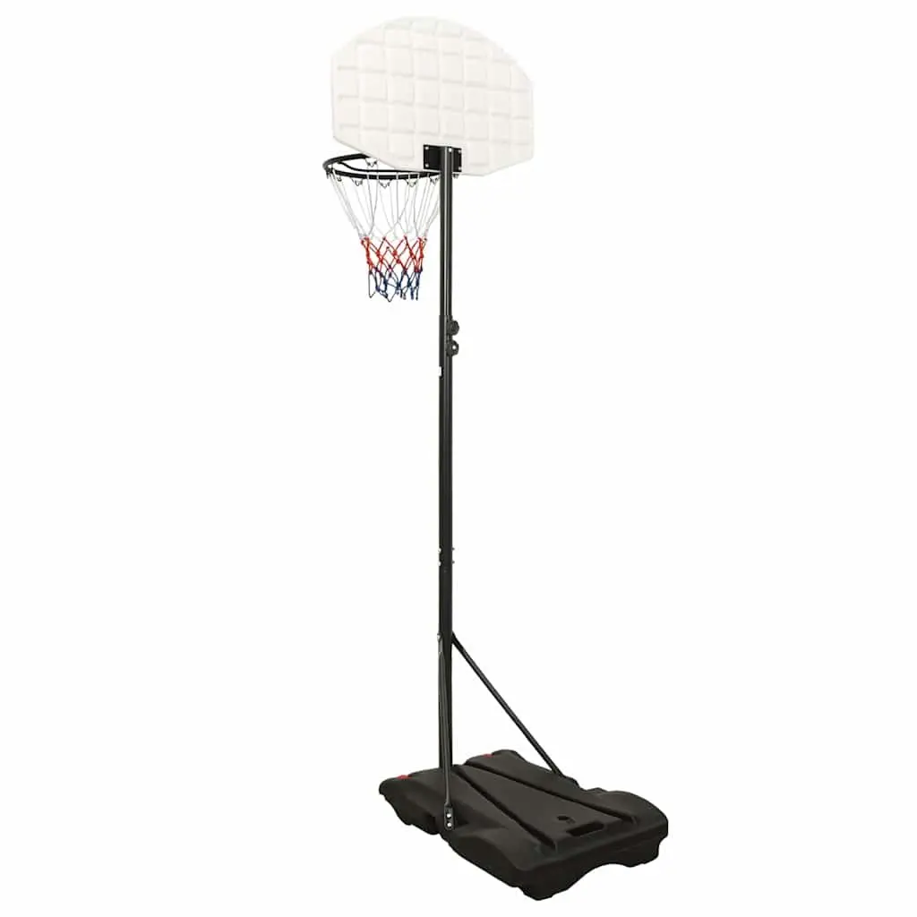 Adjustable Basketball Stand 216-250cm Portable Hoop Post Outdoor Indoor White