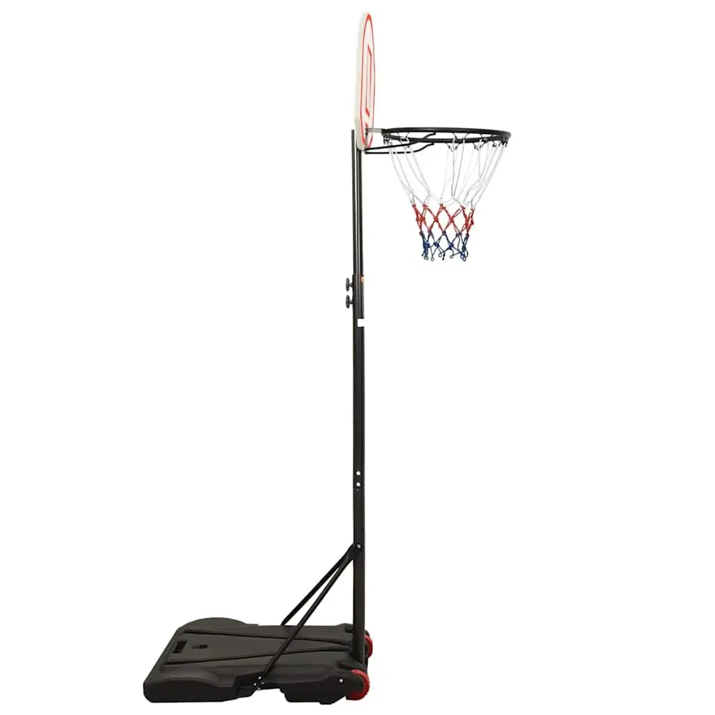 Adjustable Basketball Stand 216-250cm Portable Hoop Post Outdoor Indoor White
