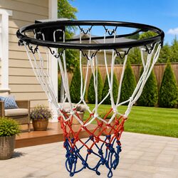 39 cm Basketball Rim - Sturdy and Ready to Play
