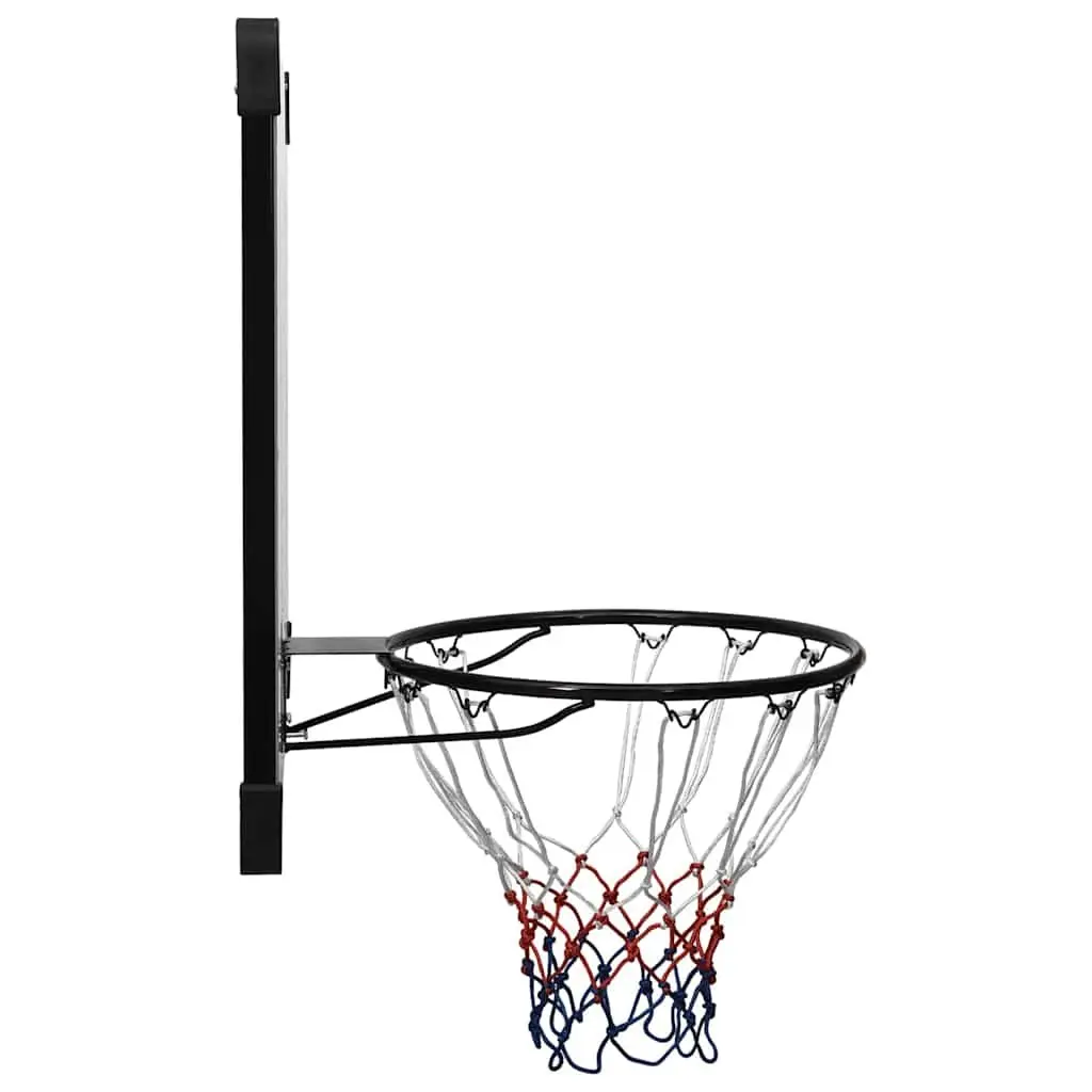 Basketball Backboard Transparent 106x69cm Wall-Mounted Durable Polycarbonate