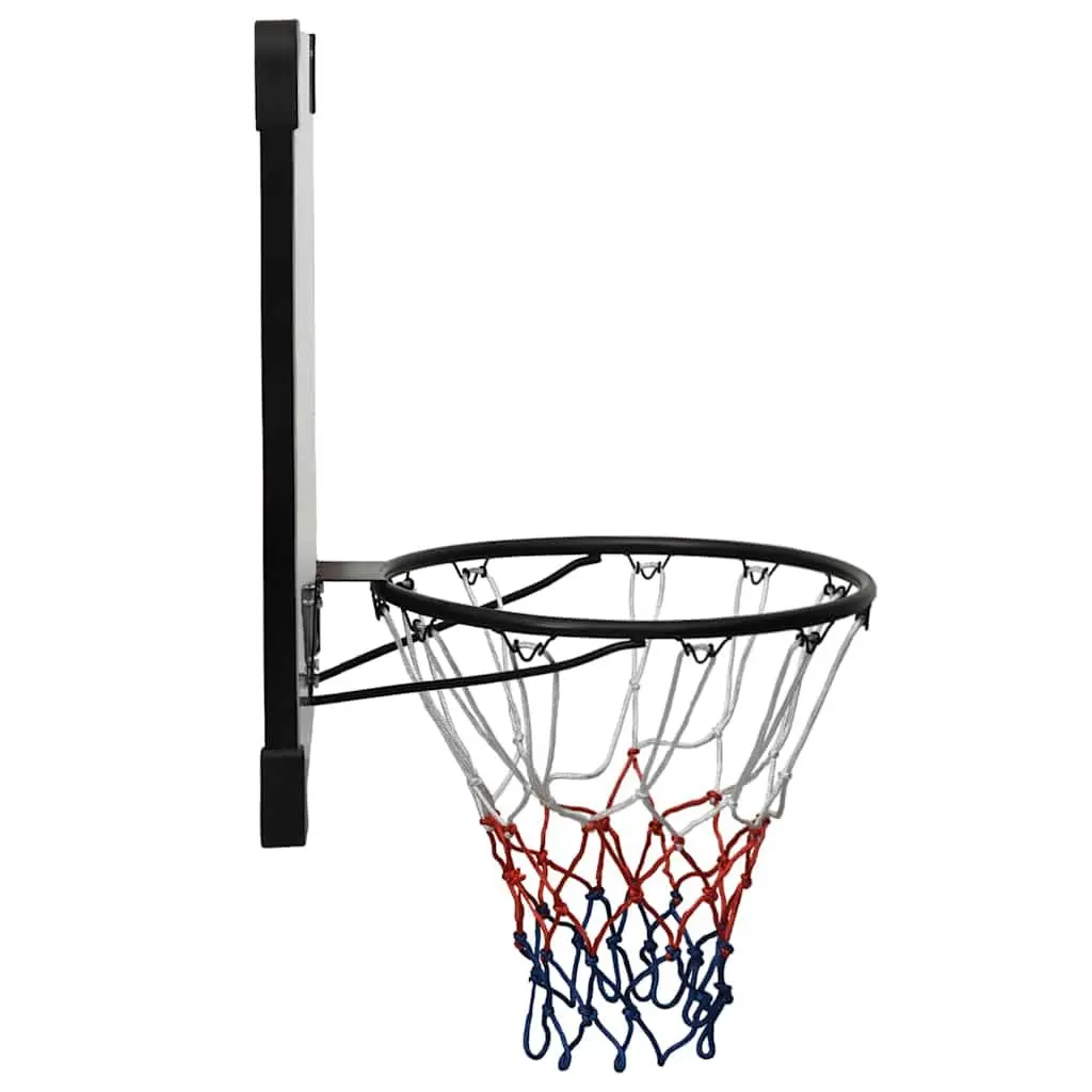 Basketball Backboard Transparent 90x60cm Polycarbonate Wall-Mounted