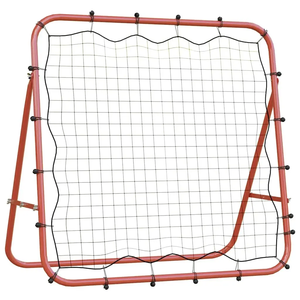 Football Kickback Rebounder White Adjustable 4 Angles Training Aid Rebound Net Goal
