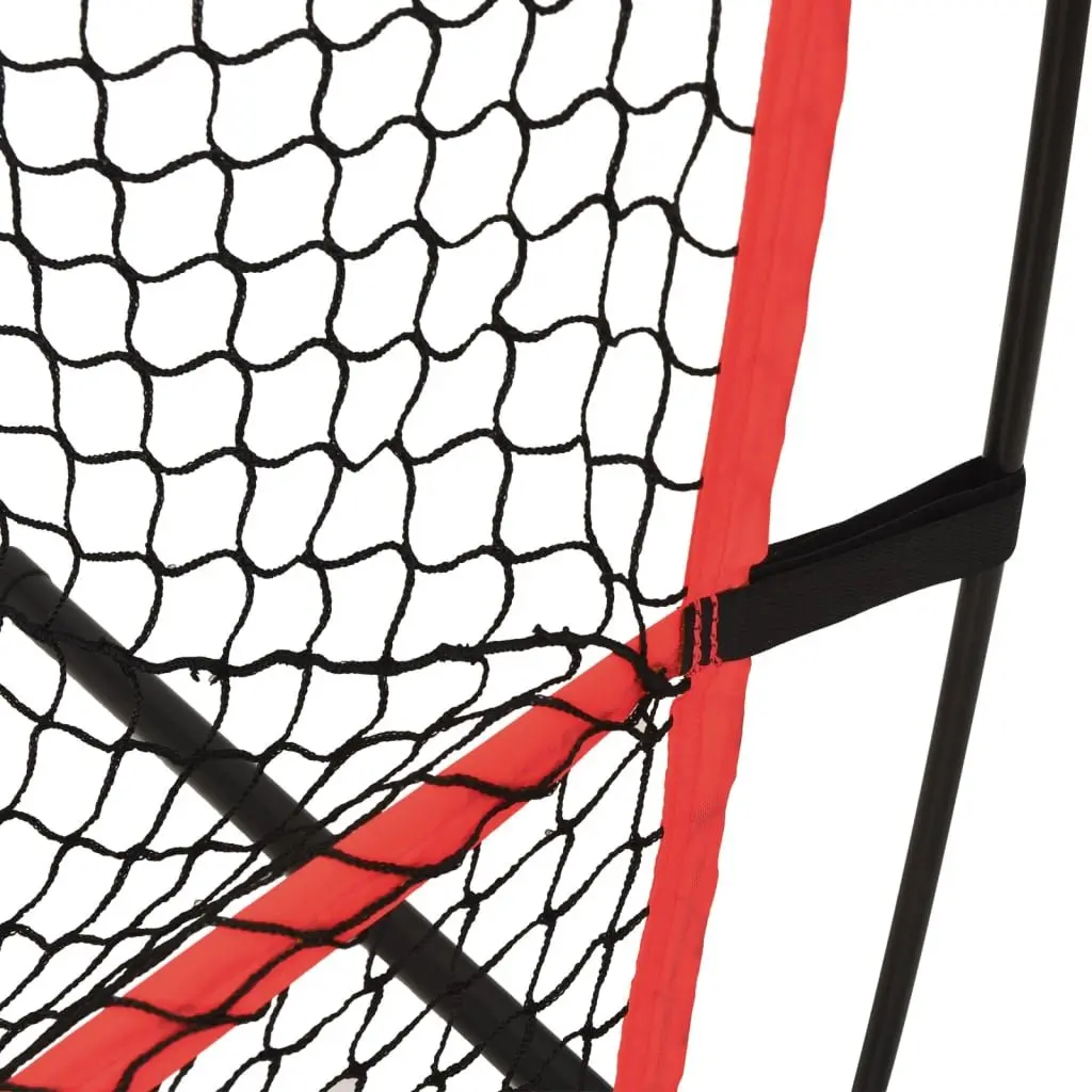 Baseball Batting Net Portable Training Backstop Knotless Polyester Water-resistant Steel Base Fibreglass Poles 215x107x216cm