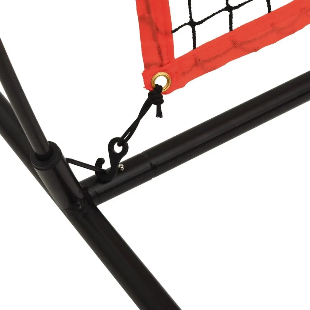 Baseball Batting Net Portable Training Backstop Knotless Polyester Water-resistant Steel Base Fibreglass Poles 215x107x216cm