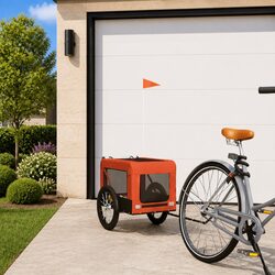 Compact Pet Bike Trailer for Small Dogs: Simple and Effective