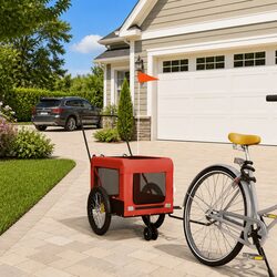 Compact Pet Bike Trailer for Small Pets