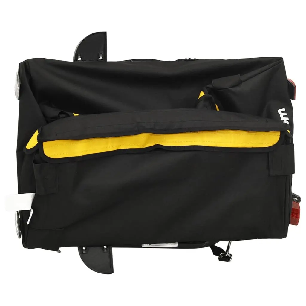 Bike Trailer Yellow Iron Heavy Duty Cargo Transport