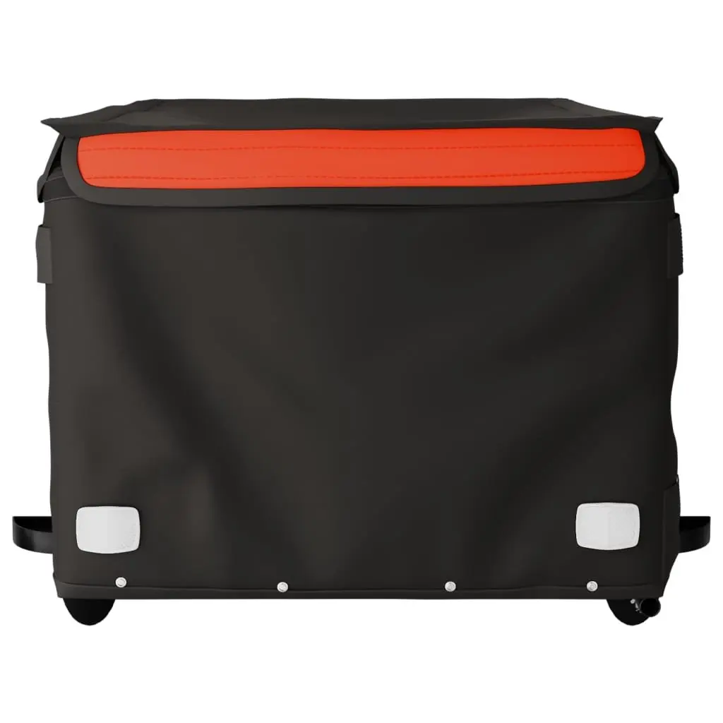 Bike Trailer Black Heavy Load 45kg Cargo Cart Bicycle Hauler Tow Bar