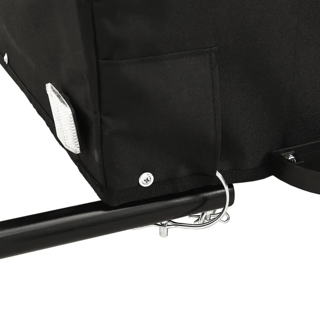 Bike Trailer Blue Heavy Duty Iron Construction Maximum Load Capacity 45kg