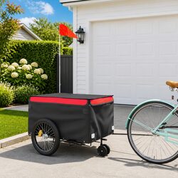 Bicycle Cargo Trailer with 45kg Load Limit