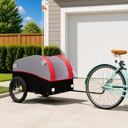 Compact Bike Cargo Trailer - Carry 45kg with Confidence