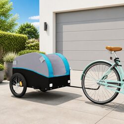 Compact Bicycle Cargo Trailer with 45kg Capacity