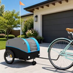 Efficient Bike Cargo Trailer – 45kg Capacity